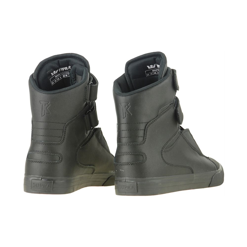 Baskets Montantes Supra TK Society Noir Red Carpet Tuf Femme | KXL-97526933